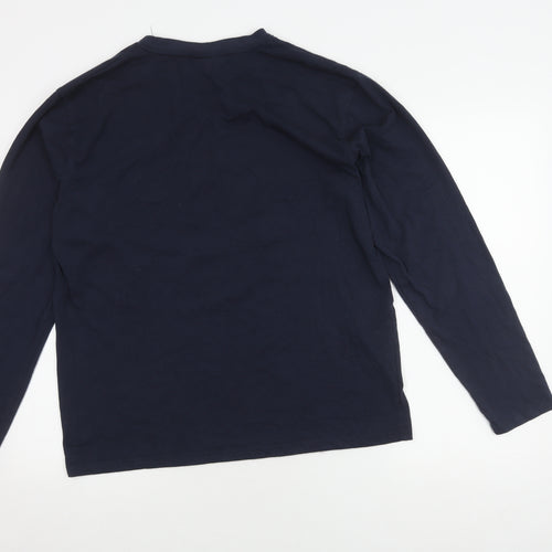 Men's Blue Tom & Jerry Christmas T-Shirt, Size L