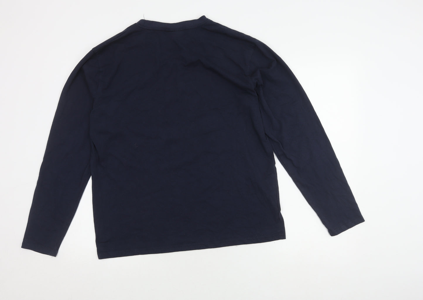 Men's Blue Tom & Jerry Christmas T-Shirt, Size L