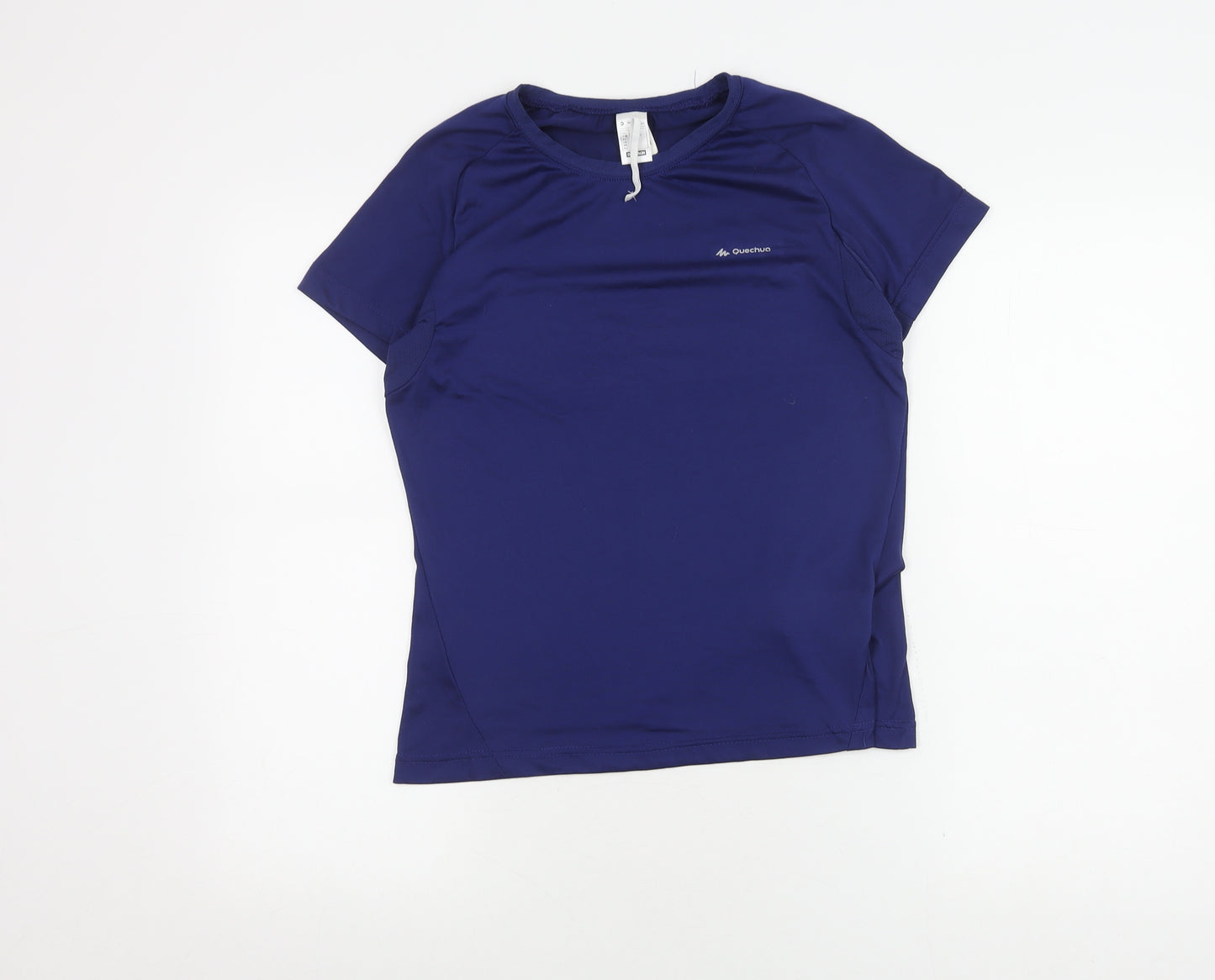 Quechua Women's Blue Short Sleeve Active T-Shirt