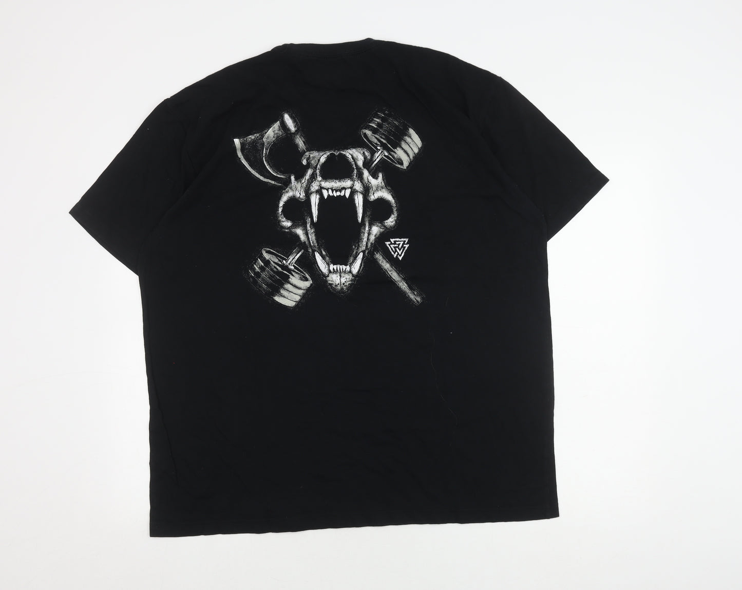 Norse Fitness Men's Black 2XL Graphic T-Shirt