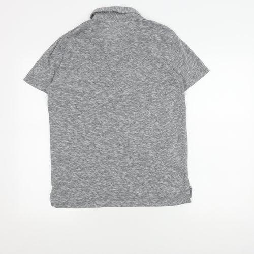 Gap Men's Grey Polo Shirt Small, Cotton Blend Casual