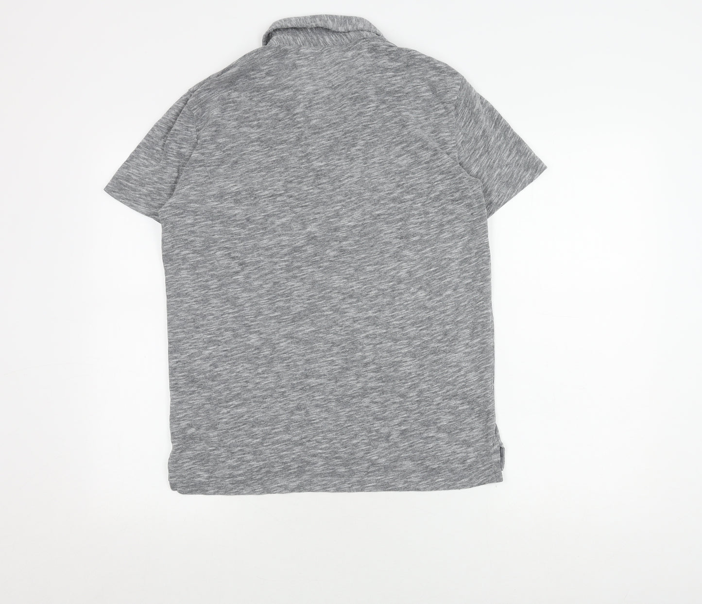 Gap Men's Grey Polo Shirt Small, Cotton Blend Casual