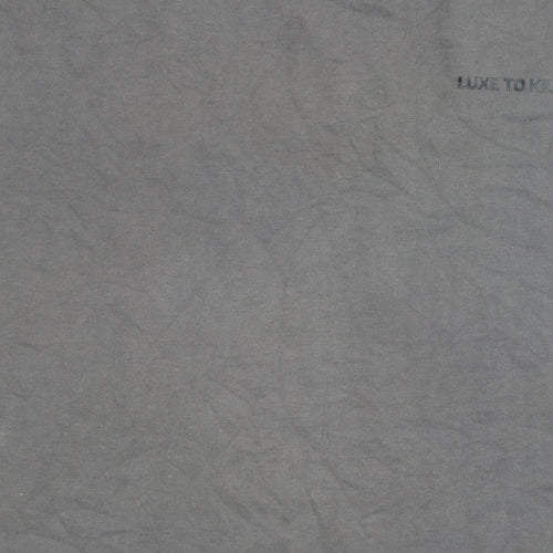 CURTIEN Men's Grey T-Shirt, Size S, Crew Neck