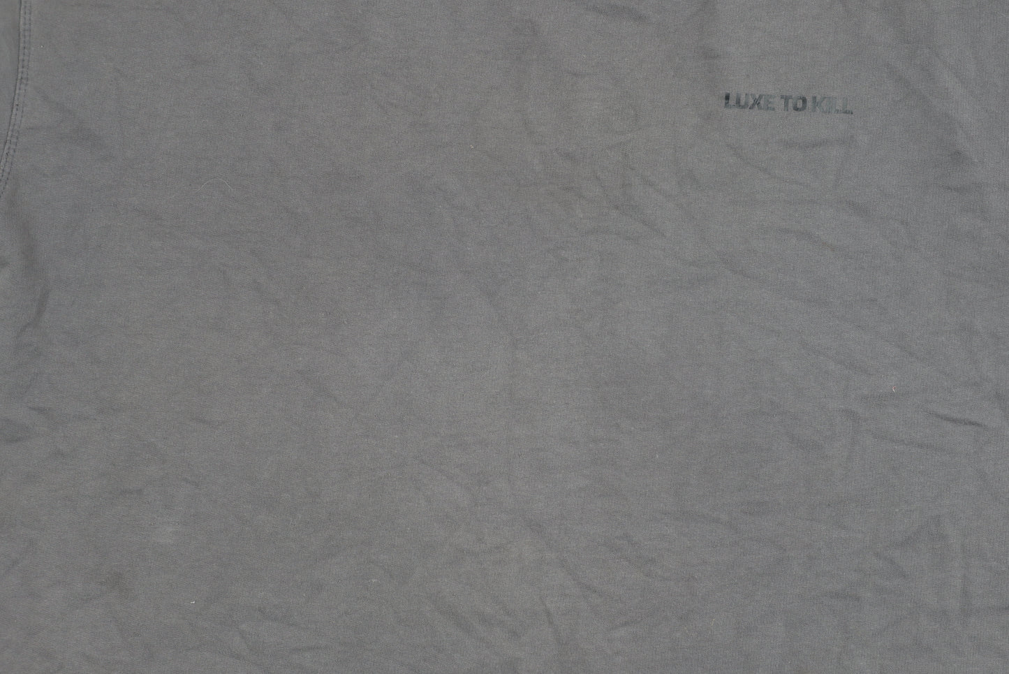 CURTIEN Men's Grey T-Shirt, Size S, Crew Neck