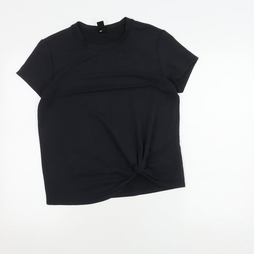 Skechers Women's Black Short Sleeve T-Shirt, Size S