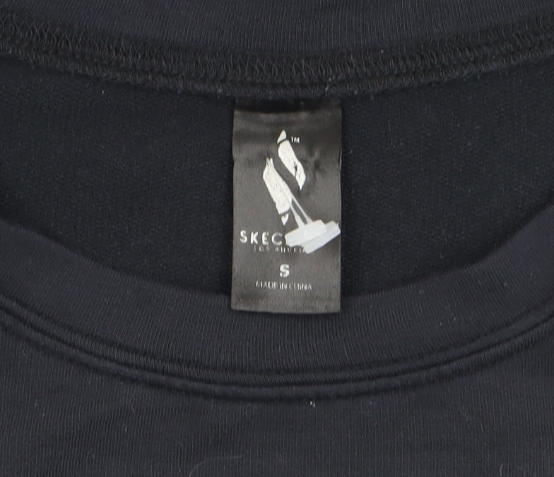 Skechers Women's Black Short Sleeve T-Shirt, Size S