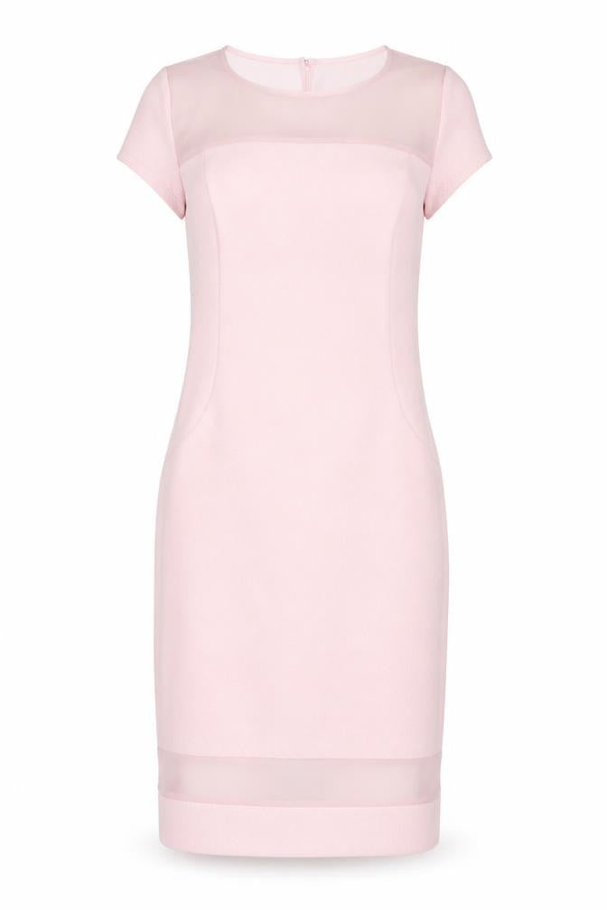 Dorothy Perkins Women's Pink Sheath Dress Size 10