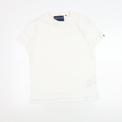 Superdry Men’s White Cotton T-Shirt Size L