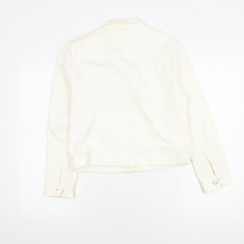 Dorothy Perkins Women’s Ivory Jacket Size 14