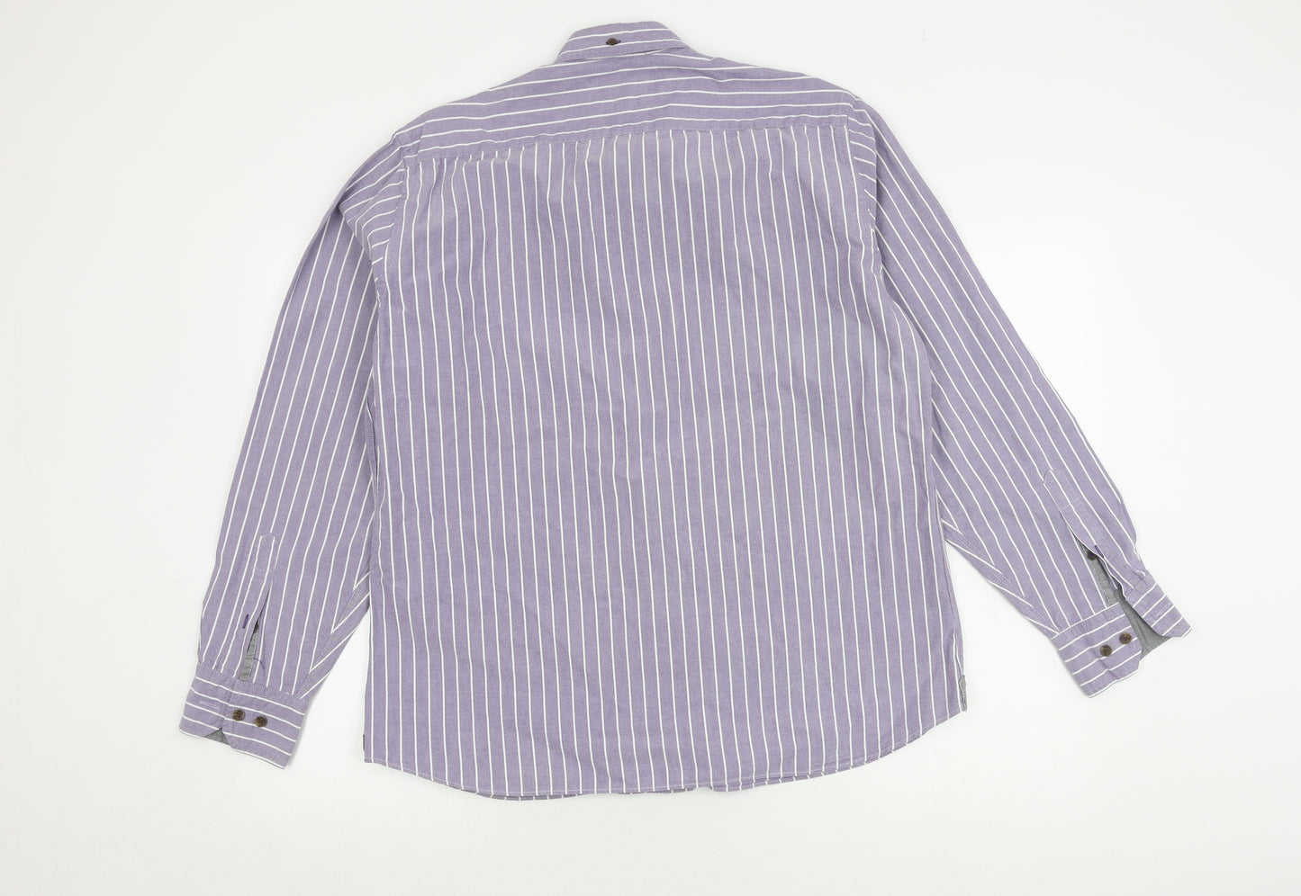 Marks and Spencer Men's Purple Slim Fit Shirt