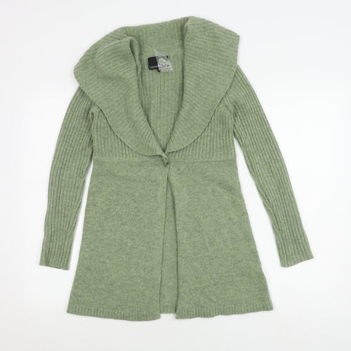 Cynthia Rowley Women's Green Cardigan Jumper Size S