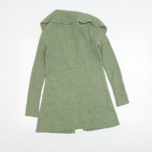 Cynthia Rowley Women's Green Cardigan Jumper Size S