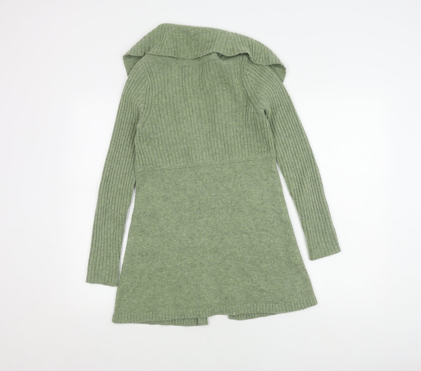 Cynthia Rowley Women's Green Cardigan Jumper Size S
