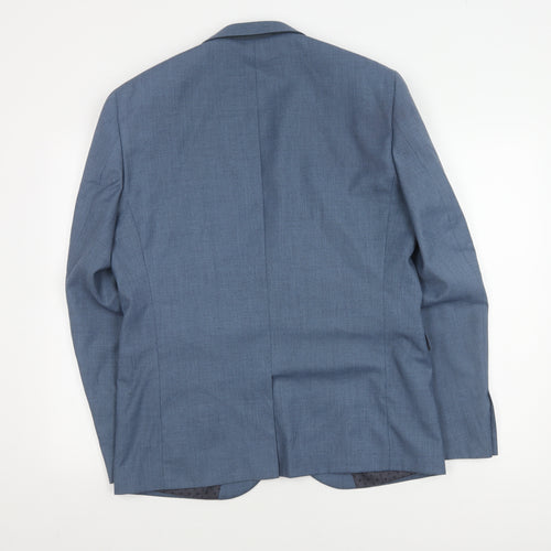 Next Men's Blue Blazer 42R Regular Fit Jacket