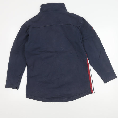 Shires Sports Men's Blue 1/2 Zip Top, Size M