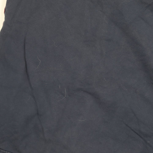 Shires Sports Men's Blue 1/2 Zip Top, Size M