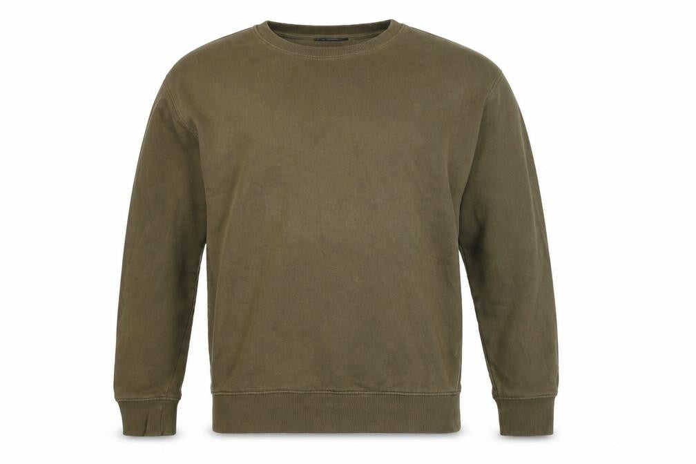 Front view of New Look Men's Green Pullover Sweatshirt M