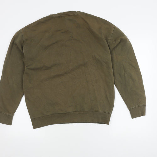 New Look Men's Green Pullover Sweatshirt M