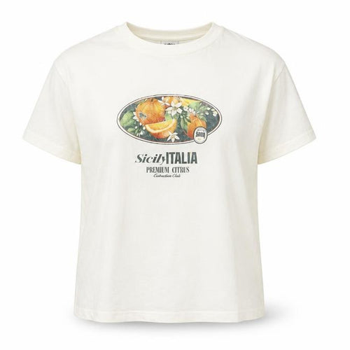 Divided Women’s White Graphic T-Shirt Size 12 Cotton