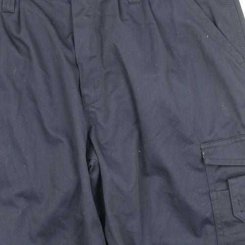 Tranemo Unisex Blue Cargo Trousers Size 34