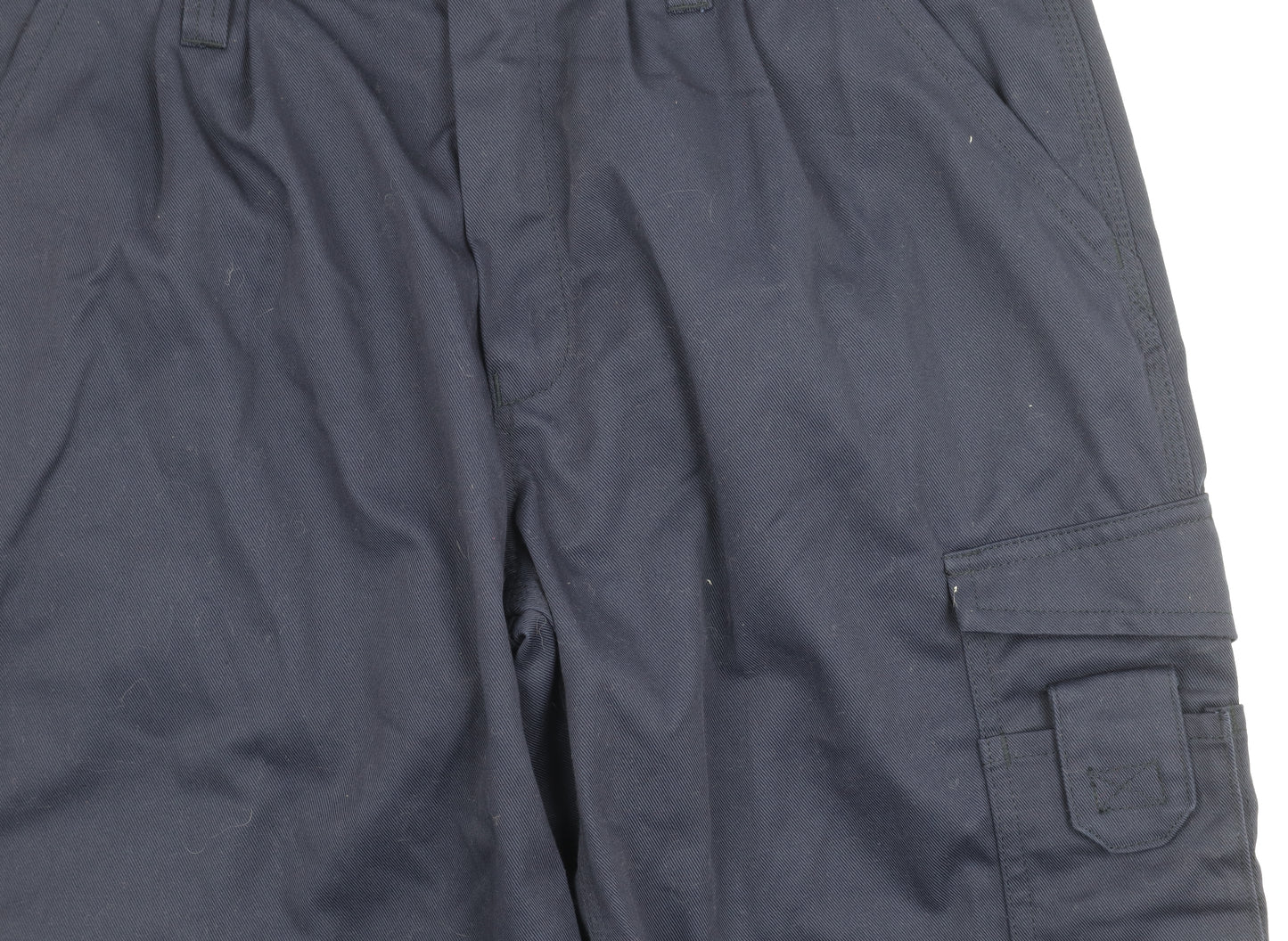 Tranemo Unisex Blue Cargo Trousers Size 34