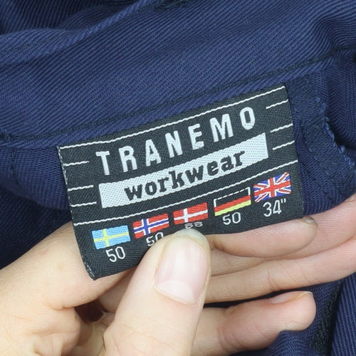 Tranemo Unisex Blue Cargo Trousers Size 34