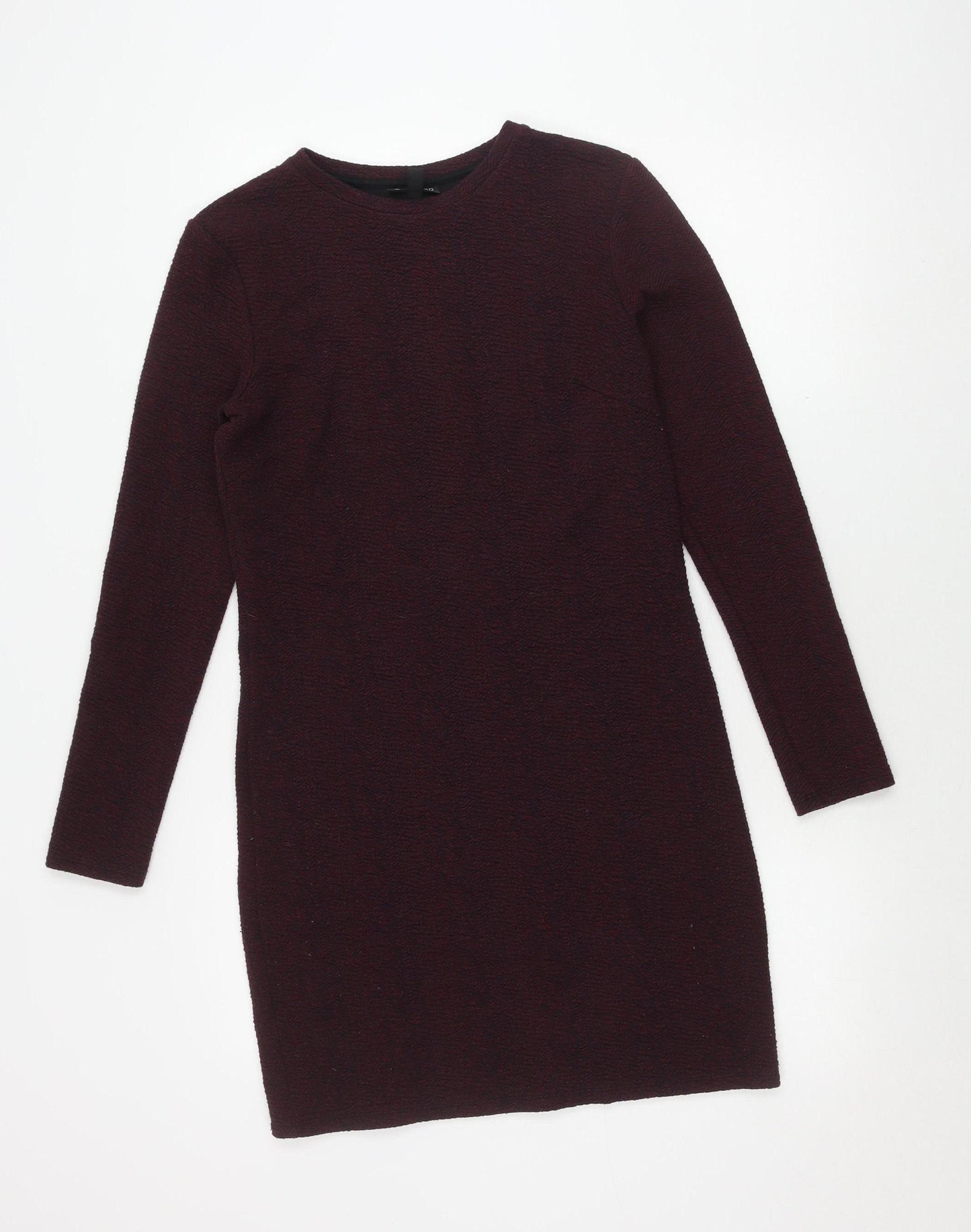Topshop Women's Multicoloured Dress Size 12 Long Sleeve