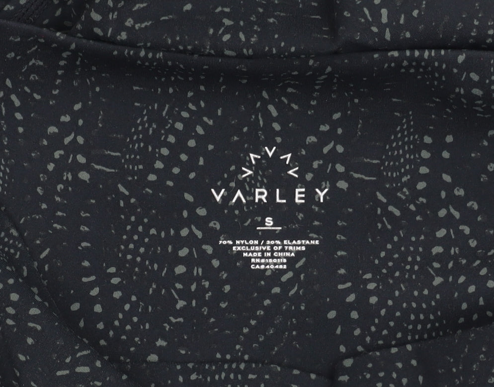 Varley Women's Black Animal Print Gym Leggings S