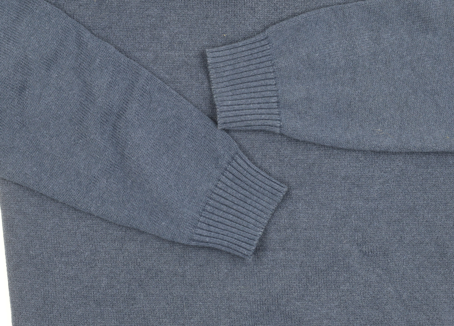Maine New England Men's Blue V-Neck Pullover Jumper L