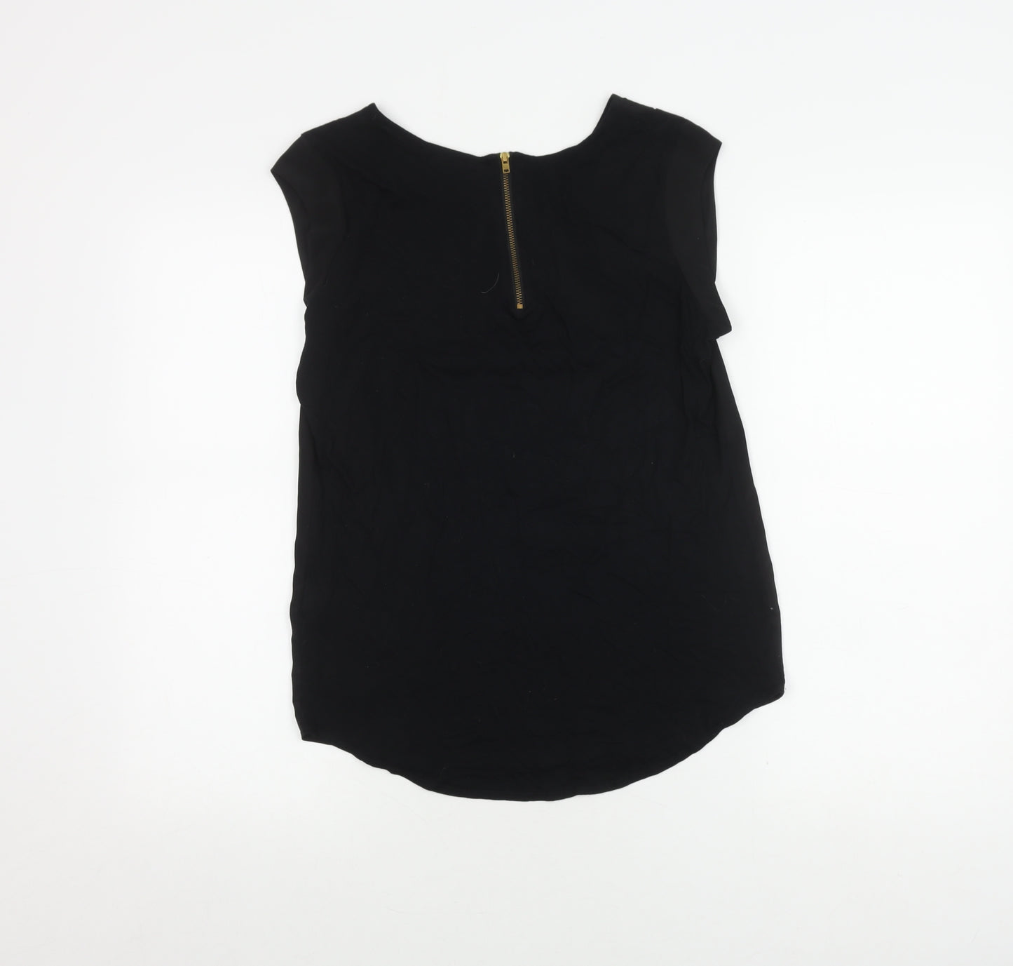Next Women's Black Sleeveless Top - Size 8, Casual