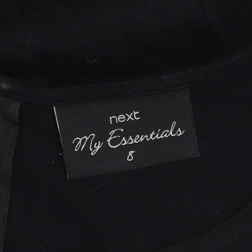 Next Women's Black Sleeveless Top - Size 8, Casual