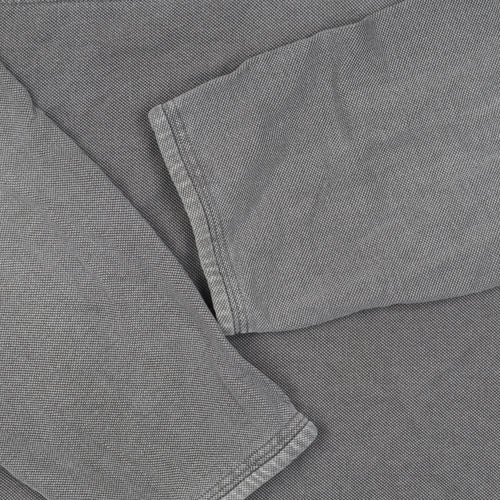 Fat Face Men's Grey XL Cotton 1/2 Zip Jumper