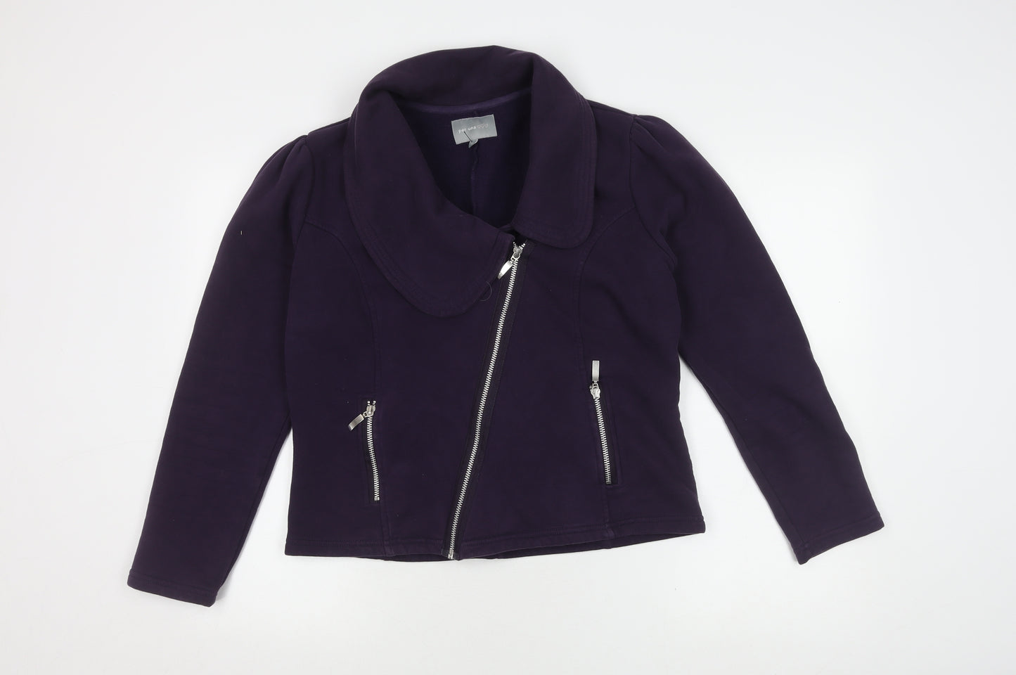 Marks and Spencer Women's Purple Motorcycle Jacket M
