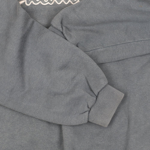 Champion Men's Blue Pullover Sweatshirt, Large