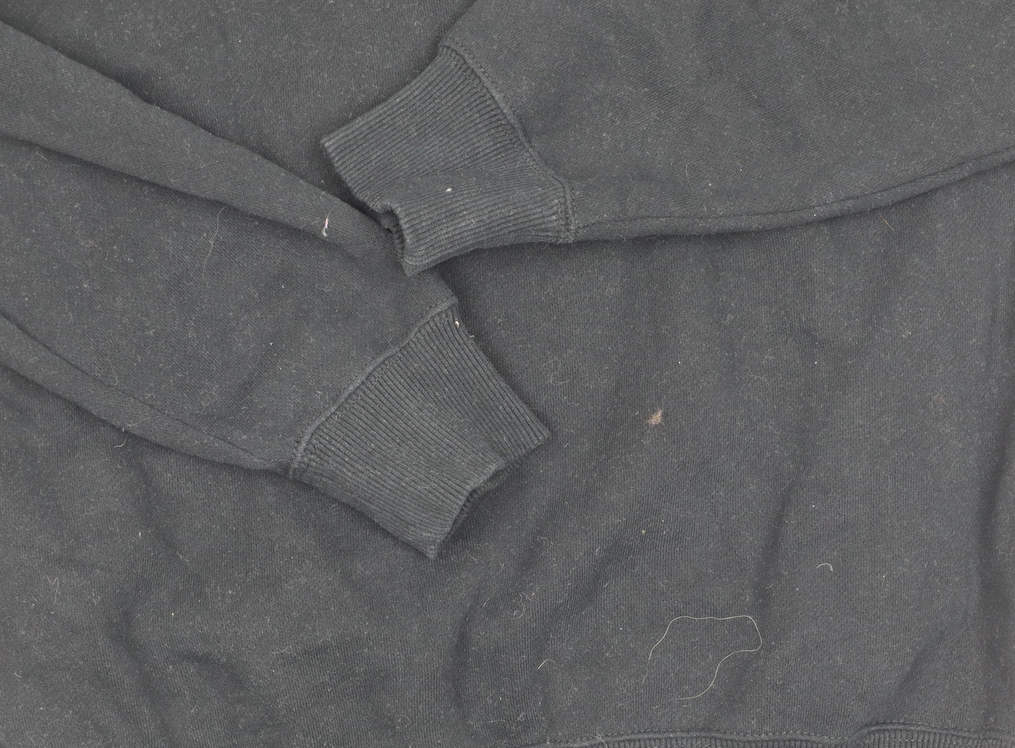 Ellesse Black Unisex Sweatshirt Size 12 Pullover Logo