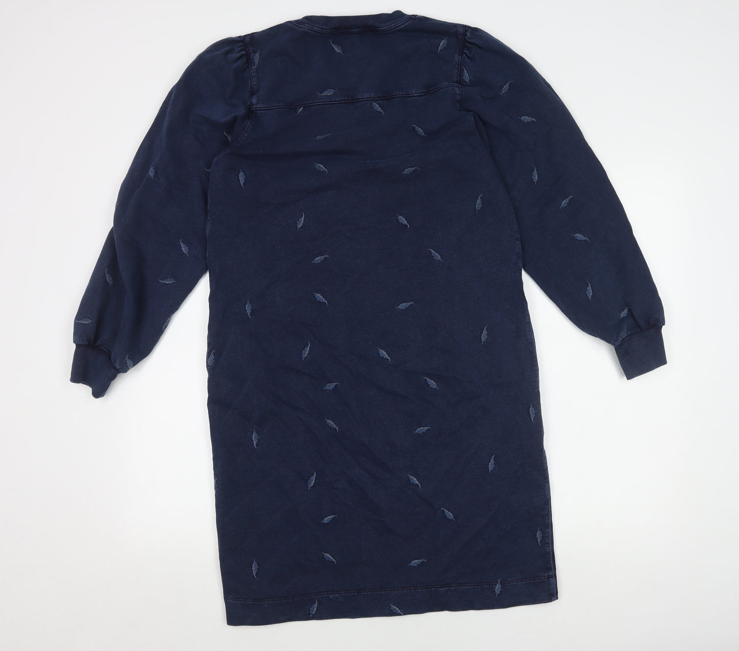 White Stuff Women's Blue Shift Dress, Size 8, Pockets