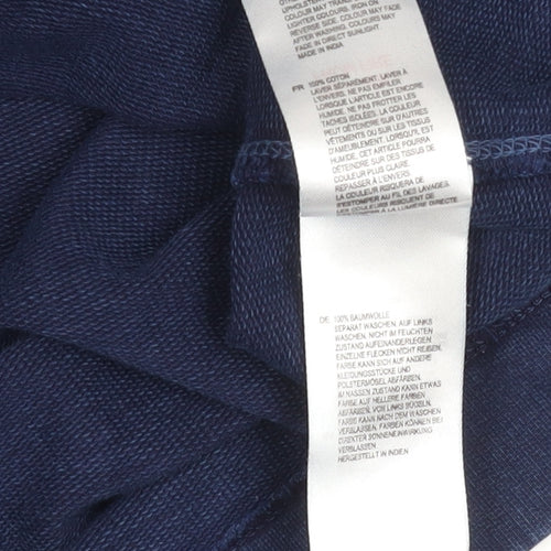 White Stuff Women's Blue Shift Dress, Size 8, Pockets