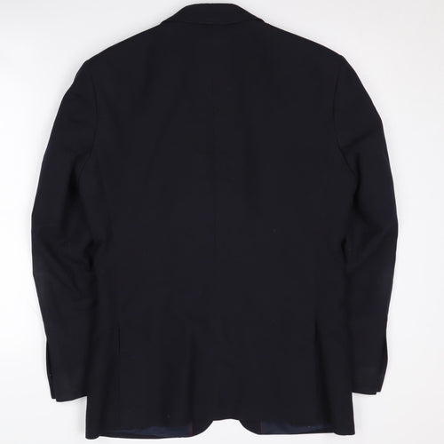 Debenhams Men's Blue Blazer 36 Regular Fit Business