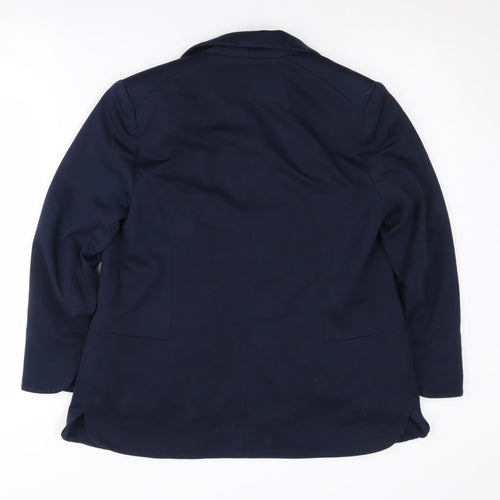 Monsoon Women's Blue Regular Blazer Size 8