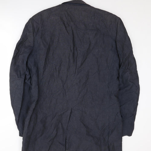 John Lewis Men's Blue Linen Blazer 40L