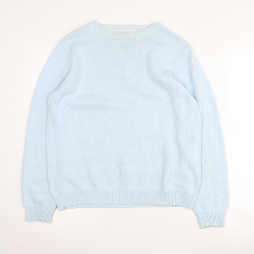 Berkert Women's Blue Pullover Jumper - Size 14