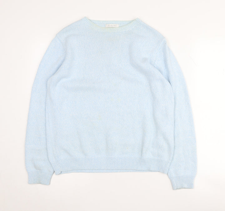 Berkert Women's Blue Pullover Jumper - Size 14