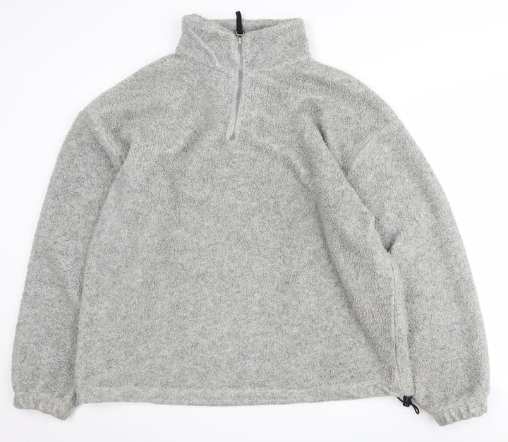 XPLICIT Men's Grey Pullover Sweatshirt XL Zip