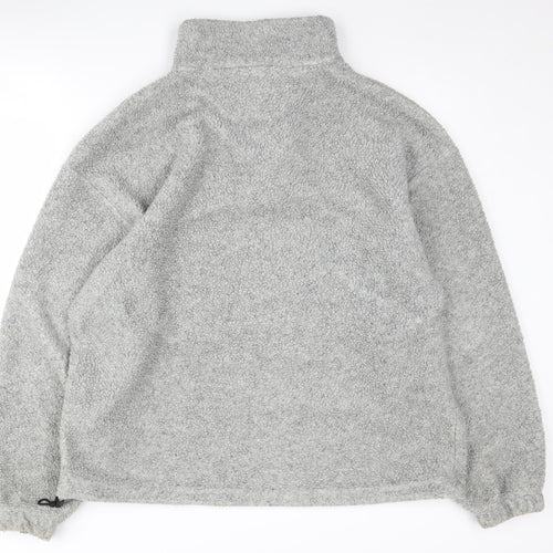 XPLICIT Men's Grey Pullover Sweatshirt XL Zip