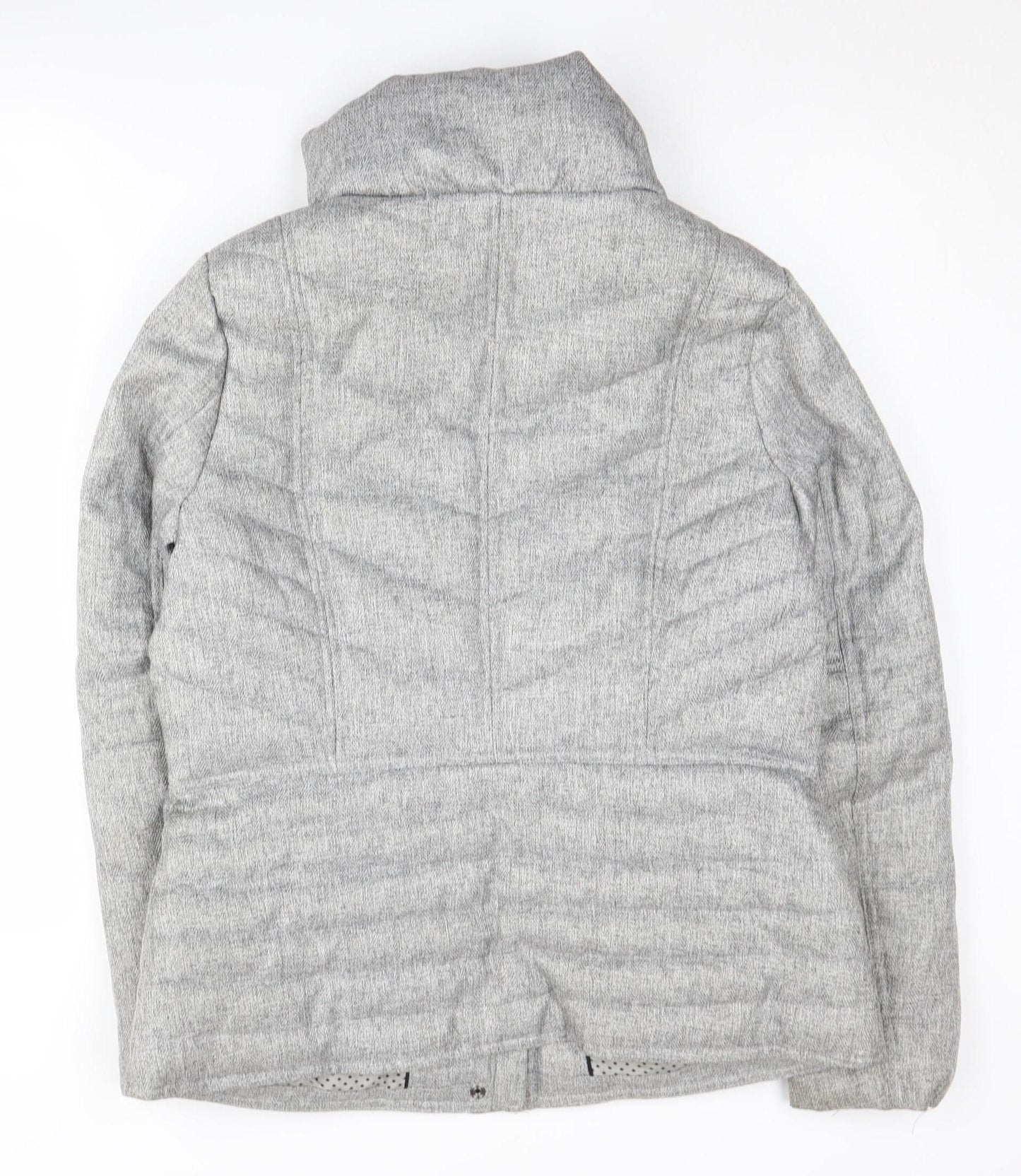 Next Women's Grey Puffer Jacket Size 14