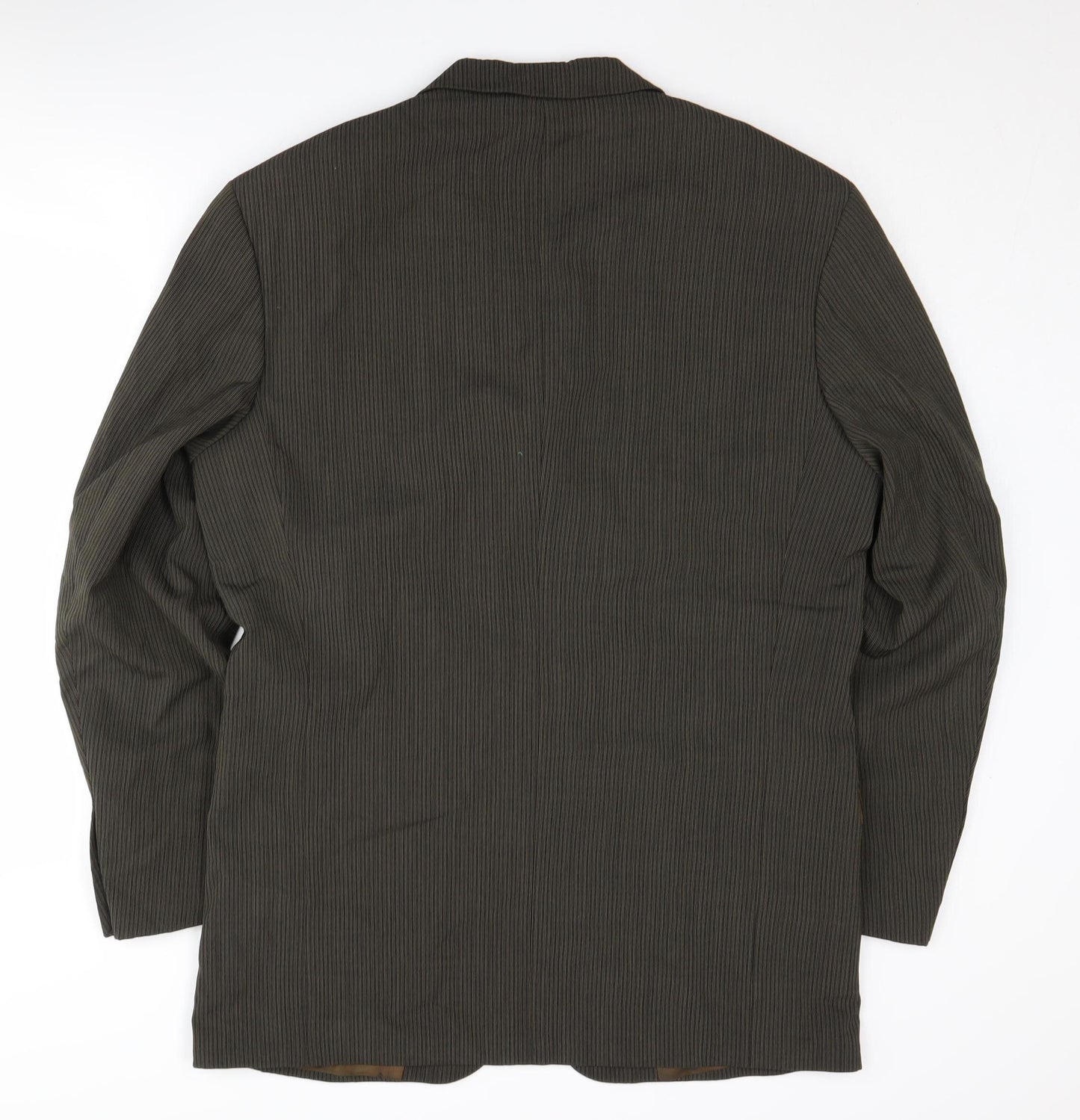 Ciro Citterio Men's Brown Striped Blazer 40L