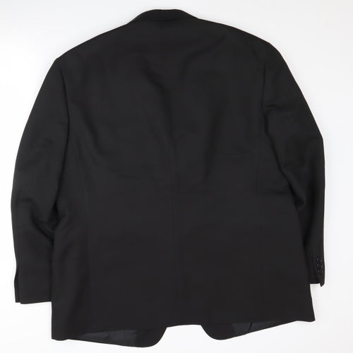 Marks and Spencer Men's Black Blazer Size 46 Short