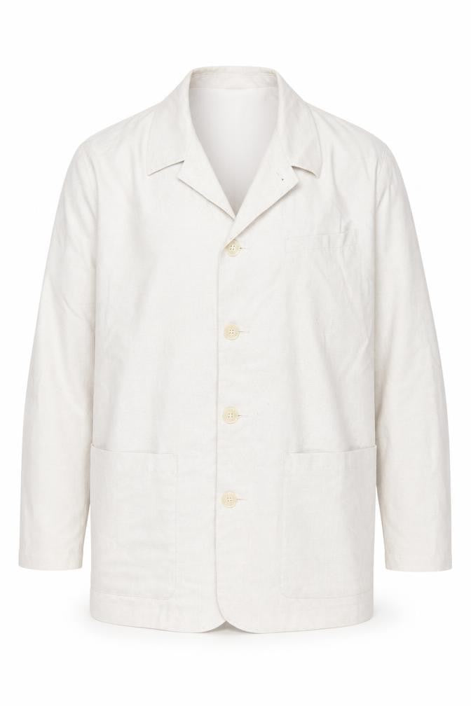 Front view of Hammond & Co. Beige Men's 2XL Blazer Jacket