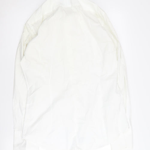 Hawes & Curtis Men’s White Extra-Slim Fit 16 Shirt