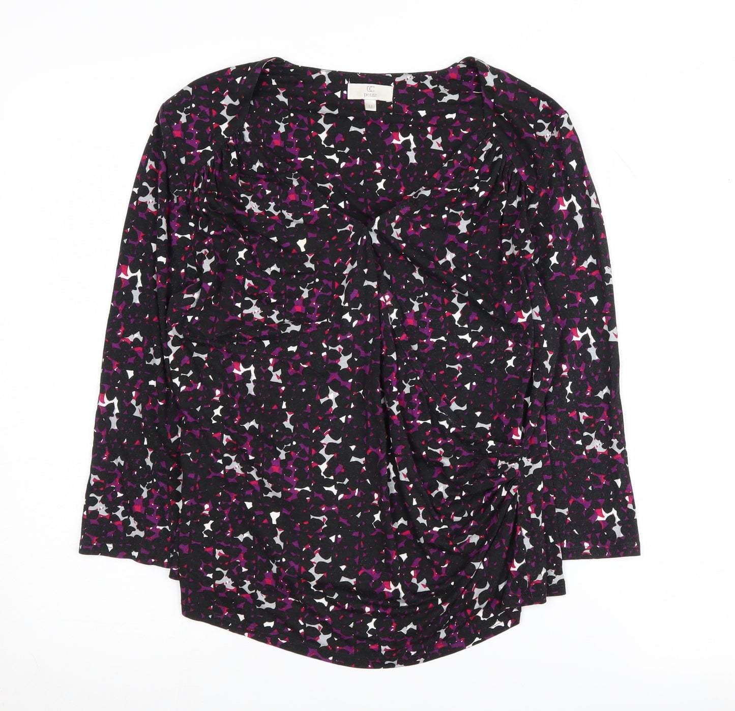 CC Petite Multicoloured Blouse - Women's Long Sleeve M